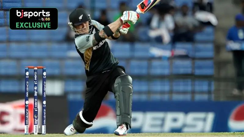 Top 3 batting performances of Brendon McCullum in white-ball Cricket