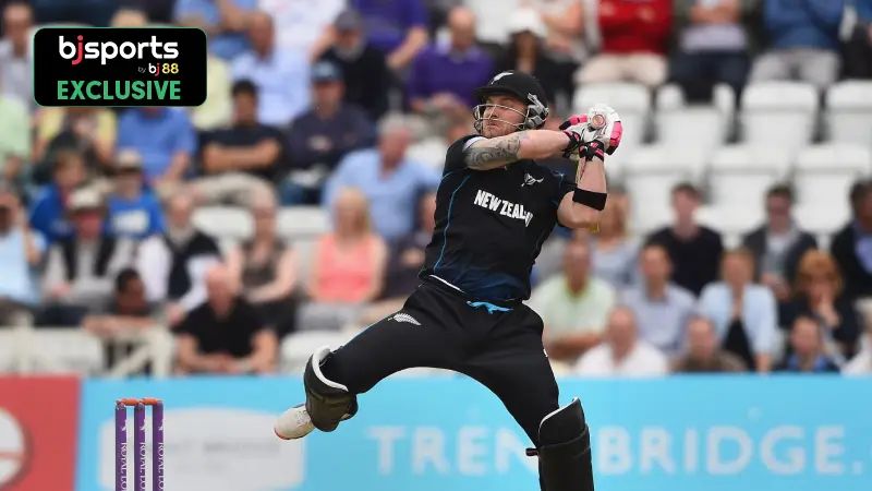 Top 3 batting performances of Brendon McCullum in white-ball Cricket