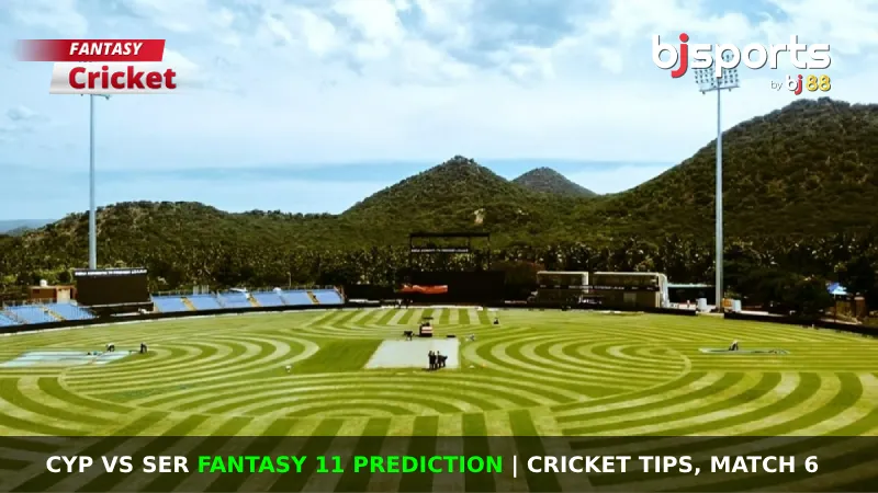 CYP vs SER Dream11 Prediction, Fantasy Cricket Tips, Playing XI, Pitch Report & Injury Updates For Group 2, Match 6 of European Cricket Championship 2024