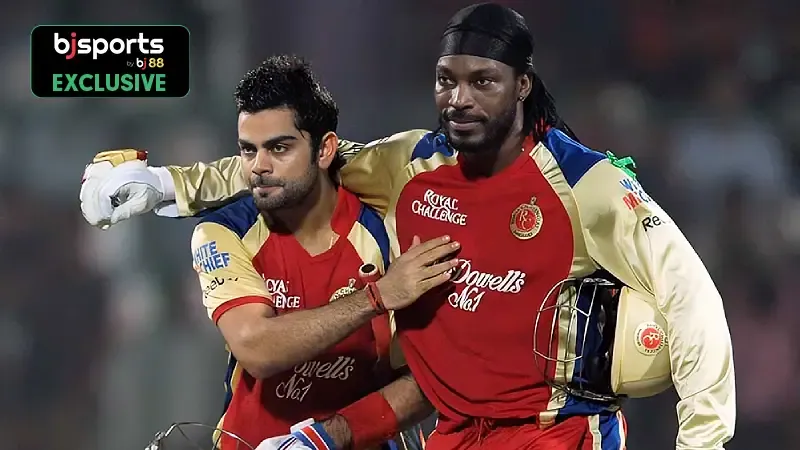 Top three performances of Chris Gayle in IPL