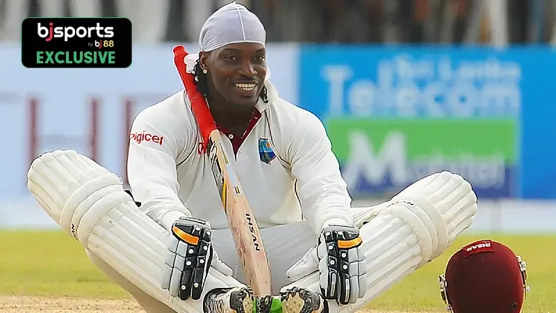 Chris Gayle's Top 3 Performances in Test Cricket 