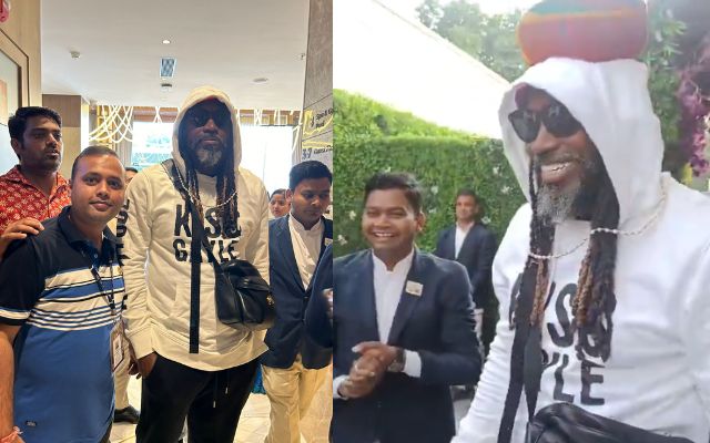 EXCLUSIVE LLC 2024 में खेलने के लिए जोधपुर पहुंचे Chris Gayle ली धाकड़ एंट्री शिखर धवन के साथ करेंगे ओपनिंग