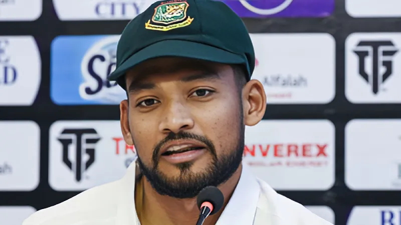 'Cricketers look for references, now we have one' - Najmul Hossain Shanto hopes to build on Pakistan triumph