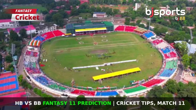 HB vs BB Dream11 Prediction, Fantasy Cricket Tips, Playing XI, Pitch Report & Injury Updates For Match 11 of Zim Afro T10