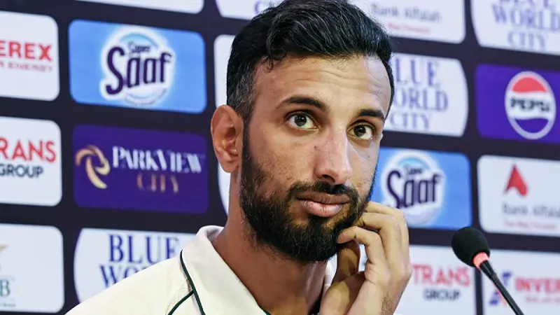 'He was not angry' - Shan Masood clears air around Shaheen Afridi's 'shoulder shrug' incident