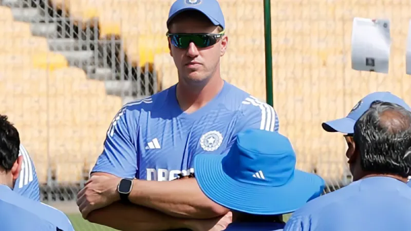 IND vs BAN 2024 Morne Morkel joins India for first practice session in Chennai as bowling coach