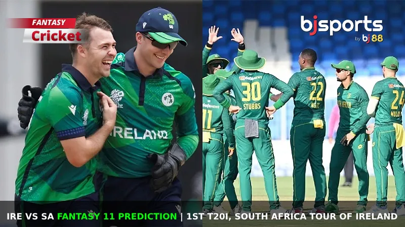 IRE vs SA Dream11 Prediction, Playing XI, Fantasy Cricket Tips, Pitch Report & Injury Updates for Ireland and South Africa tour of United Arab Emirates 2024, 1st T20I