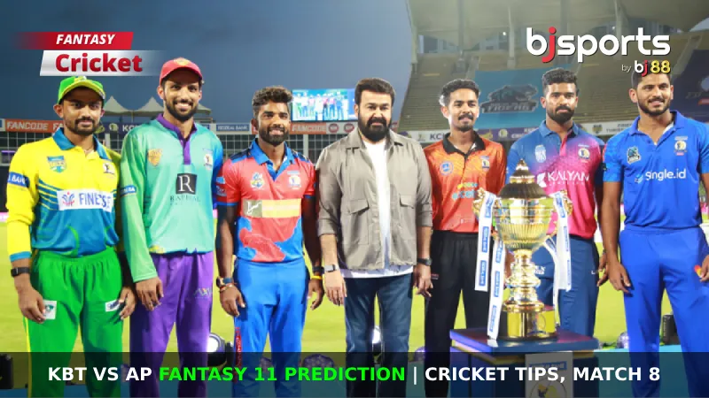 KBT vs AP Dream11 Prediction, Fantasy Cricket Tips, Playing XI, Pitch Report & Injury Updates For Match 8 of Kerala Cricket League 2024