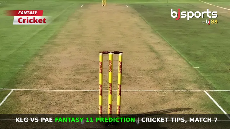 KLG vs PAE Dream11 Prediction, Fantasy Cricket Tips, Playing XI, Pitch Report & Injury Updates For Match 7 of Grand Rumble T10 Championship 2024