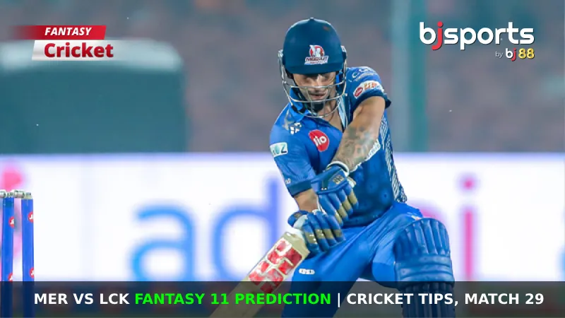 MER vs LCK Dream11 Prediction, Fantasy Cricket Tips, Playing XI, Pitch Report & Injury Updates For Match 29 of Uttar Pradesh T20 League 2024