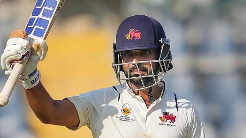 Mumbai announce squad for Irani Cup 2024/25, Ajinkya Rahane to lead