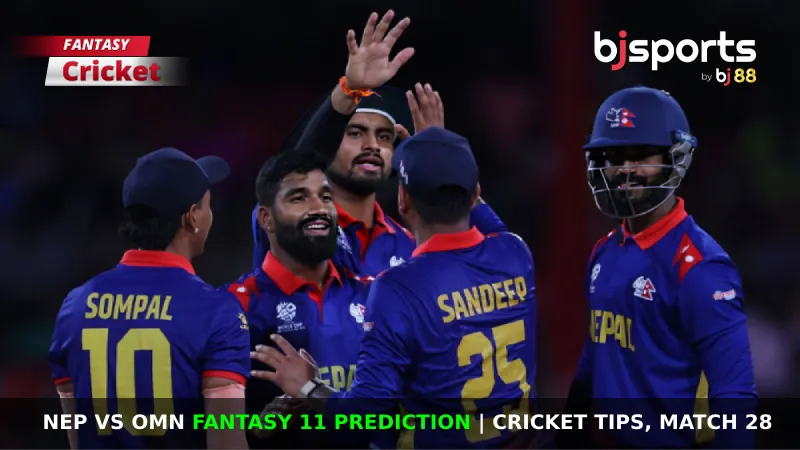 NEP vs OMN Dream11 Prediction, Fantasy Cricket Tips, Playing XI, Pitch Report & Injury Updates For Match 28 of CWC League 2 2024