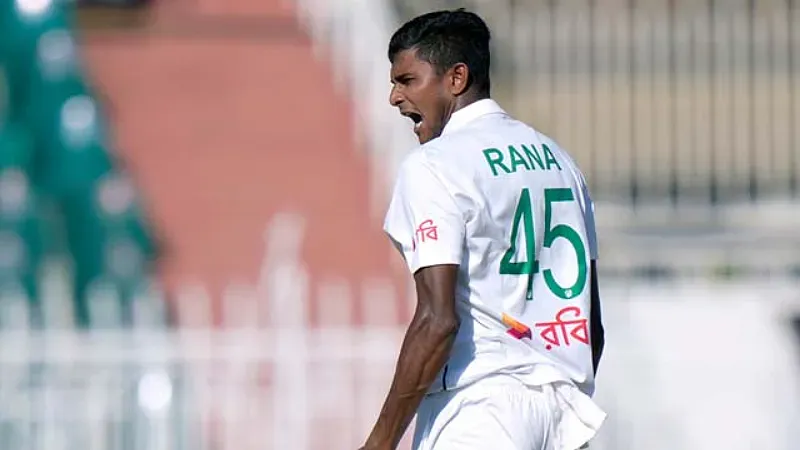 PAK vs BAN, 2nd Test: Nahid Rana’s coach reacts after impressive four-fer in Rawalpindi