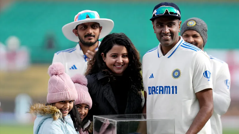 Ravichandran Ashwin’s wife Prithi posts message ahead of Bangladesh Test