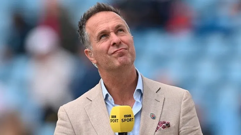 Social Media mocks Michael Vaughan for his 'India are playing Bazball' comment