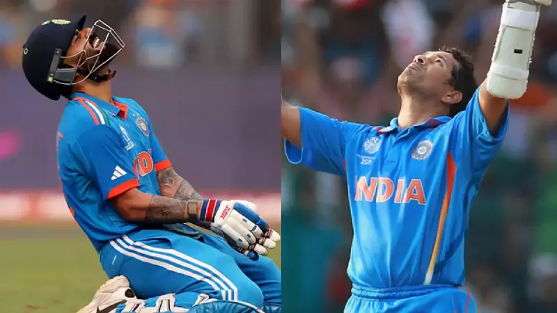 Stats Virat Kohli 58 runs away from eclipsing Sachin Tendulkar's record