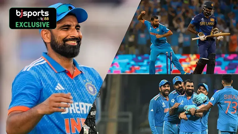 Top 3 bowling performances of Mohammed Shami in ODIs