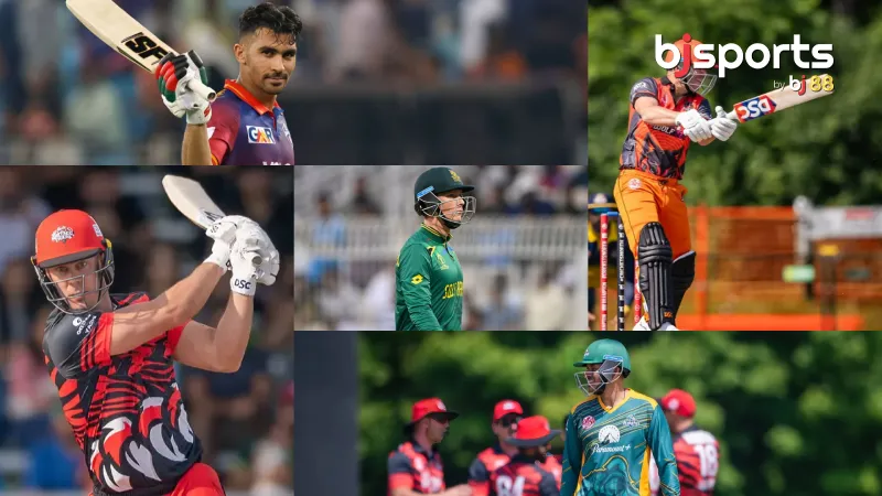 Top 5 Batters to Watch Out for at Global T20 Canada 2024