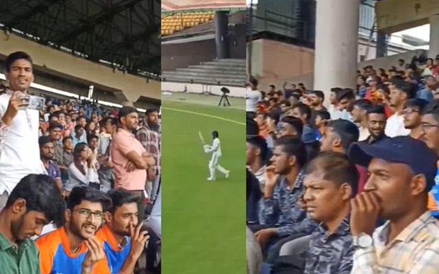 Duleep Trophy में देखने को मिला गजब का नजारा KL Rahul को देख फैन्स हुए क्रेजी