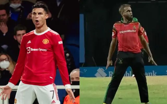 VIDEO: इमरान ताहिर ने CPL में Cristiano Ronaldo के सेलिब्रेशन स्टाइल को किया कॉपी, वीडियो हुआ वायरल