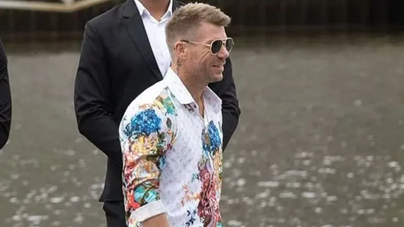 Watch: David Warner channels his inner 'James Bond' in unusual film shoot