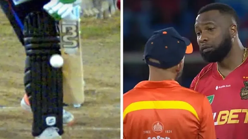 Watch: Imad Wasim recalled by umpires after being declared out, leads to massive on-field ruckus