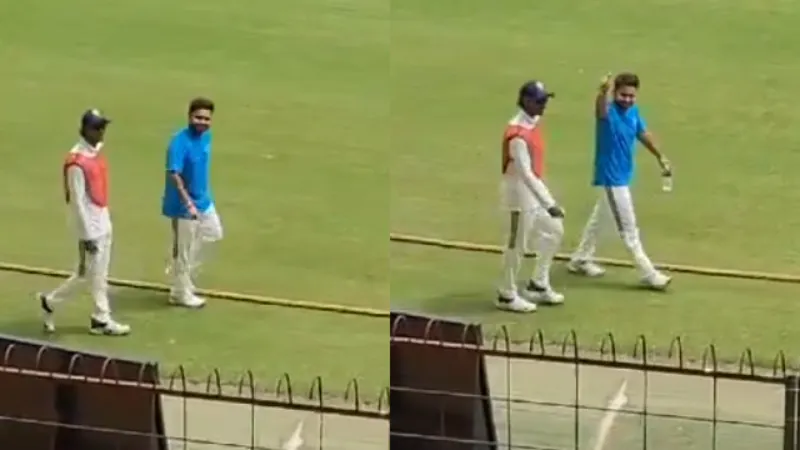 Watch: Rishabh Pant responds to fan's proposal during Duleep Trophy 2024 encounter