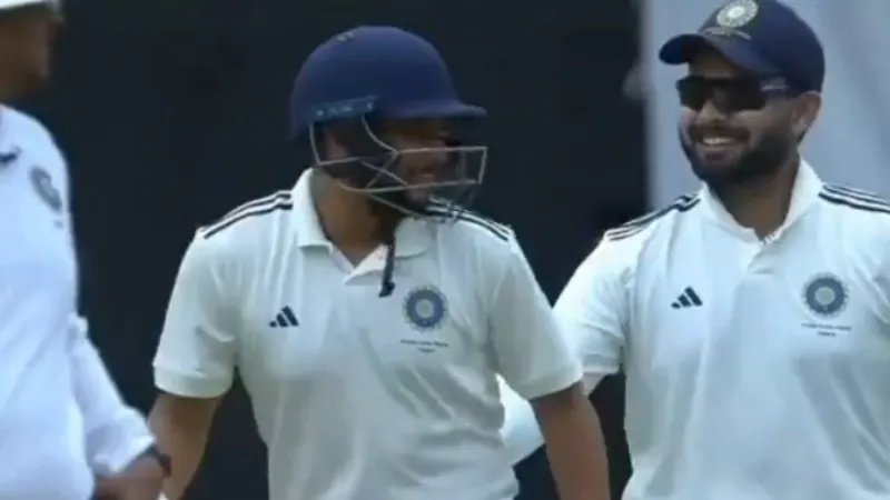 Watch Rishabh Pant teases Kuldeep Yadav during Duleep Trophy 2024