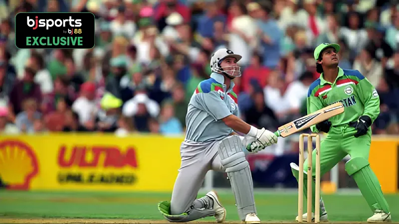 Martin Crowe's Top 3 Performances in ODI Cricket 