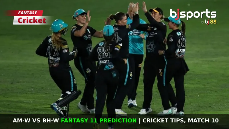 AM-W vs BH-W Dream11 Prediction, Fantasy Cricket Tips, Playing XI, Pitch Report & Injury Updates For Match 10