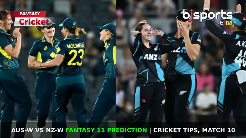 AUS-W vs NZ-W Dream11 Prediction, Fantasy Cricket Tips, Playing XI, Pitch Report & Injury Updates For Match 10 of Women’s T20 World Cup 2024