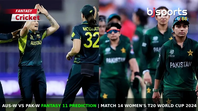 AUS-W vs PAK-W Dream11 Prediction, Fantasy Cricket Tips, Playing XI, Pitch Report & Injury Updates For Match 14 of Women's T20 World Cup 2024