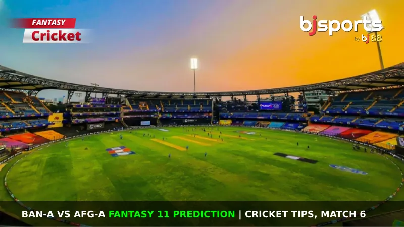 BAN-A vs AFG-A Dream11 Prediction, Fantasy Cricket Tips, Playing XI, Pitch Report & Injury Updates For Match 6