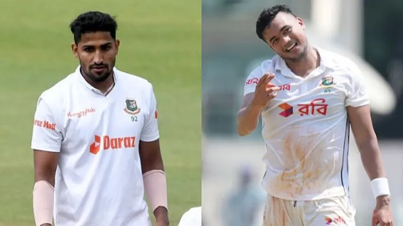 BCB announces squad for second Test against South Africa, Khaled Ahmed comes in for Taskin Ahmed