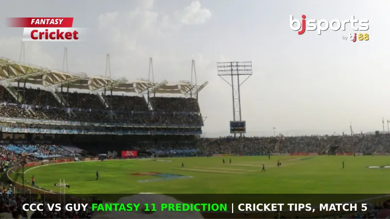 CCC vs GUY Dream11 Prediction, Fantasy Cricket Tips, Playing XI, Pitch Report & Injury Updates For Match 5 of West Indies Super50 Cup 2024