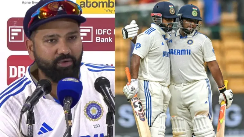 Everyone's on the edge of their seat when Sarfaraz and Pant are playing: Rohit Sharma