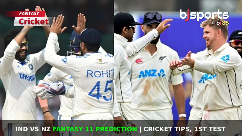 IND vs NZ Dream11 Prediction, Fantasy Cricket Tips, Predicted Playing XI, Pitch Report & Injury Updates For 1st Test