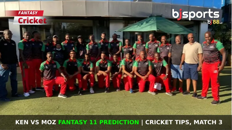 KEN vs MOZ Dream11 Prediction, Fantasy Cricket Tips, Playing XI, Pitch Report & Injury Updates For Match 3