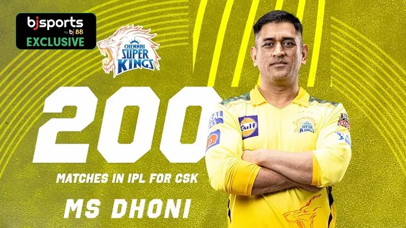 MS Dhoni Becomes First Player to feature in 200 IPL Matches in 2020