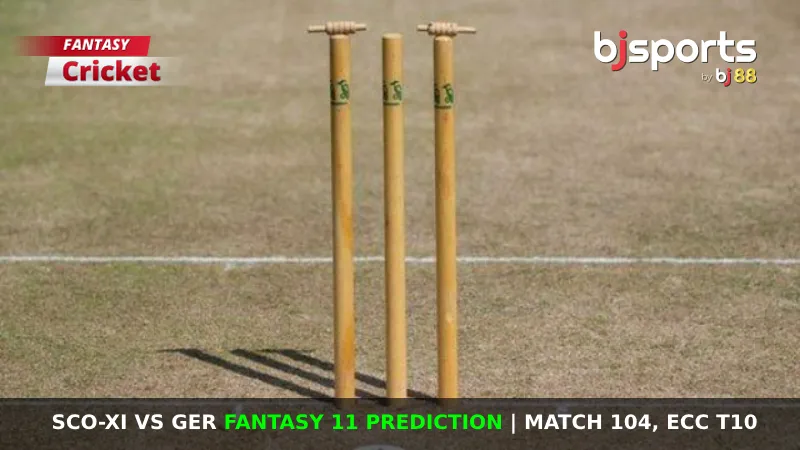 SCO-XI vs GER Dream11 Prediction, Fantasy Cricket Tips, Playing XI, Pitch Report & Injury Updates For Match 104 of ECC T10