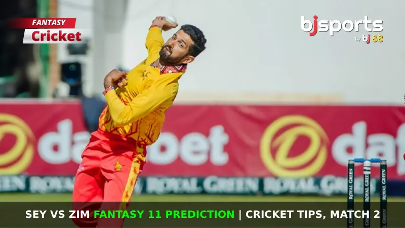 SEY vs ZIM Dream11 Prediction, Fantasy Cricket Tips, Playing XI, Pitch Report & Injury Updates For Match 2 of T20 WC Africa Sub Regional Qualifier B