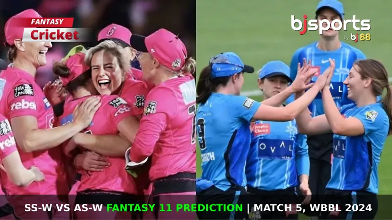 SS-W vs AS-W Dream11 Prediction, Fantasy Cricket Tips, Playing XI, Pitch Report & Injury Updates For Match 5 of WBBL 2024