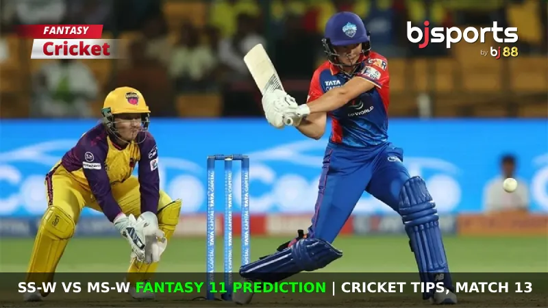 SS-W vs MS-W Dream11 Prediction, Fantasy Cricket Tips, Playing XI, Pitch Report & Injury Updates For Match 13 of T20 Spring Challenge