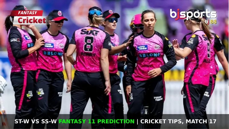 ST-W vs SS-W Dream11 Prediction, Fantasy Cricket Tips, Playing XI, Pitch Report & Injury Updates For Match 17