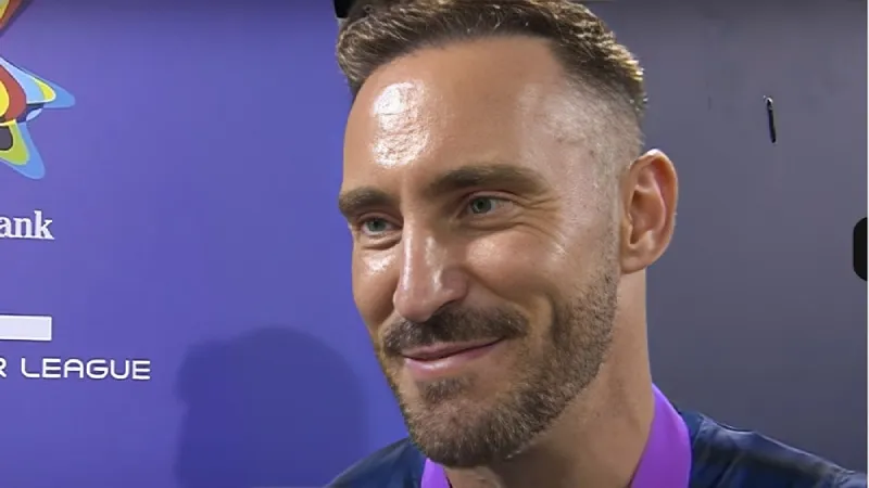 ‘Sent a message out to the guys to have a crack’ - Faf du Plessis on St Lucia Kings’ phenomenal comeback to win CPL 2024