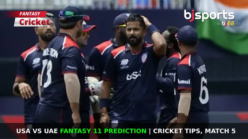 USA vs UAE Dream11 Prediction, Fantasy Cricket Tips, Playing XI, Pitch Report & Injury Updates For Match 5 of Namibia T20I Tri-Series 2024