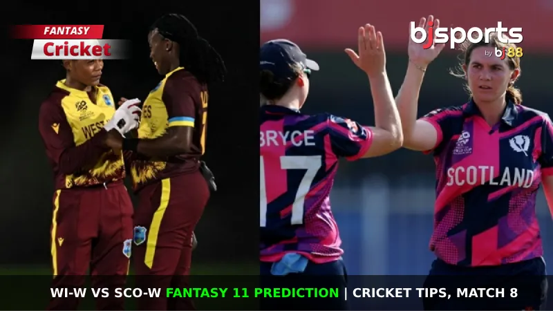 WI-W vs SCO-W Dream11 Prediction, Fantasy Cricket Tips, Playing XI, Pitch Report & Injury Updates For Match 8 of Women's T20 World Cup 2024