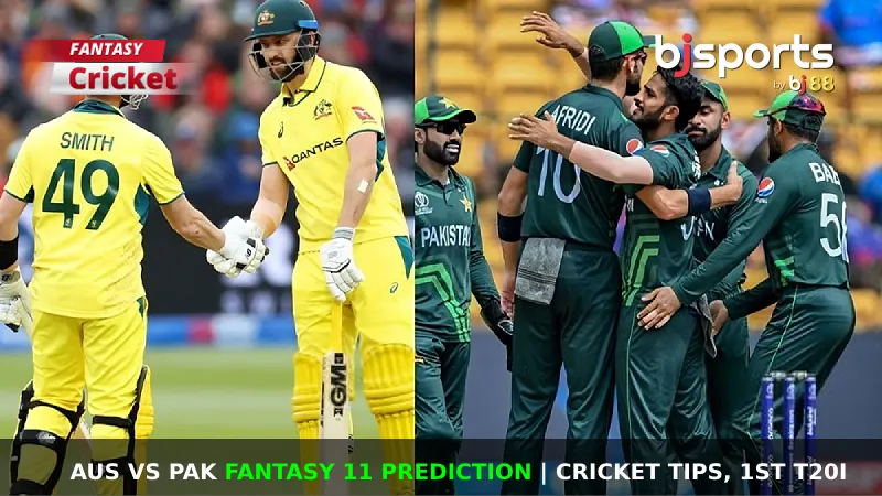 AUS vs PAK Dream11 Prediction, Fantasy Cricket Tips, Predicted Playing XI, Pitch Report & Injury Updates For 1st T20I