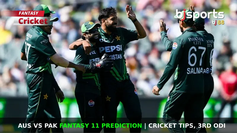 AUS vs PAK Dream11 Prediction, Fantasy Cricket Tips, Predicted Playing XI, Pitch Report & Injury Updates For 3rd ODI