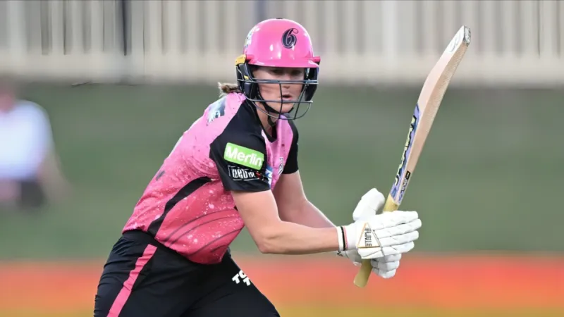 Cricket Highlights, Nov 6: Women's Big Bash League (15th Match) – Sydney Sixers Women vs Hobart Hurricanes Women